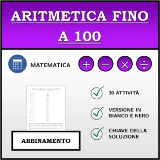 Esercizio di abbinamento: Aritmetica fino a 100