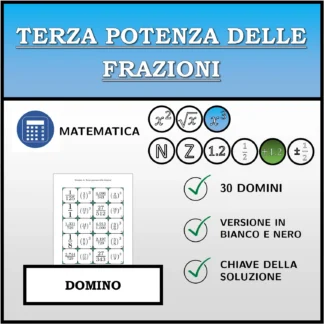Domino: Terza potenza delle frazioni