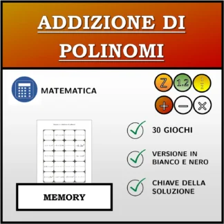 Memory: Addizione di polinomi
