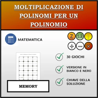 Memory: Moltiplicazione di polinomi per un polinomio