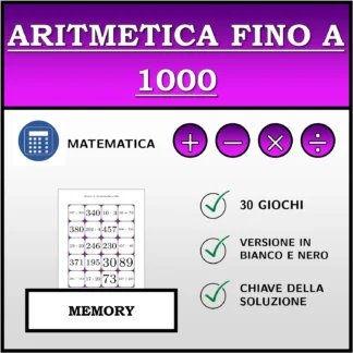 Memory: Aritmetica fino a 1000