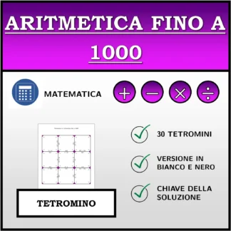 Tetramino: Aritmetica fino a 1000