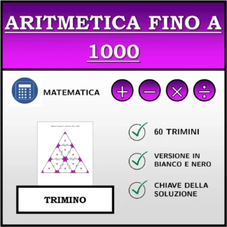 Trimino: Aritmetica fino a 1000