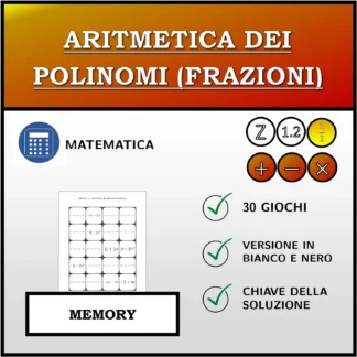 Memory: Aritmetica dei polinomi (frazioni)