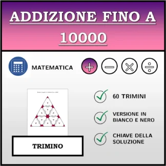 Trimino: Addizione fino a 10000