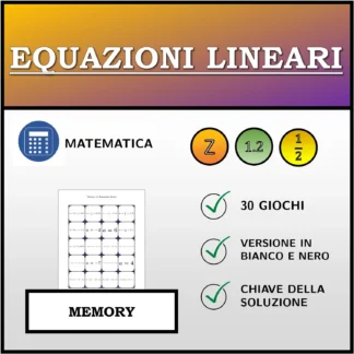 Memory: Equazioni lineari