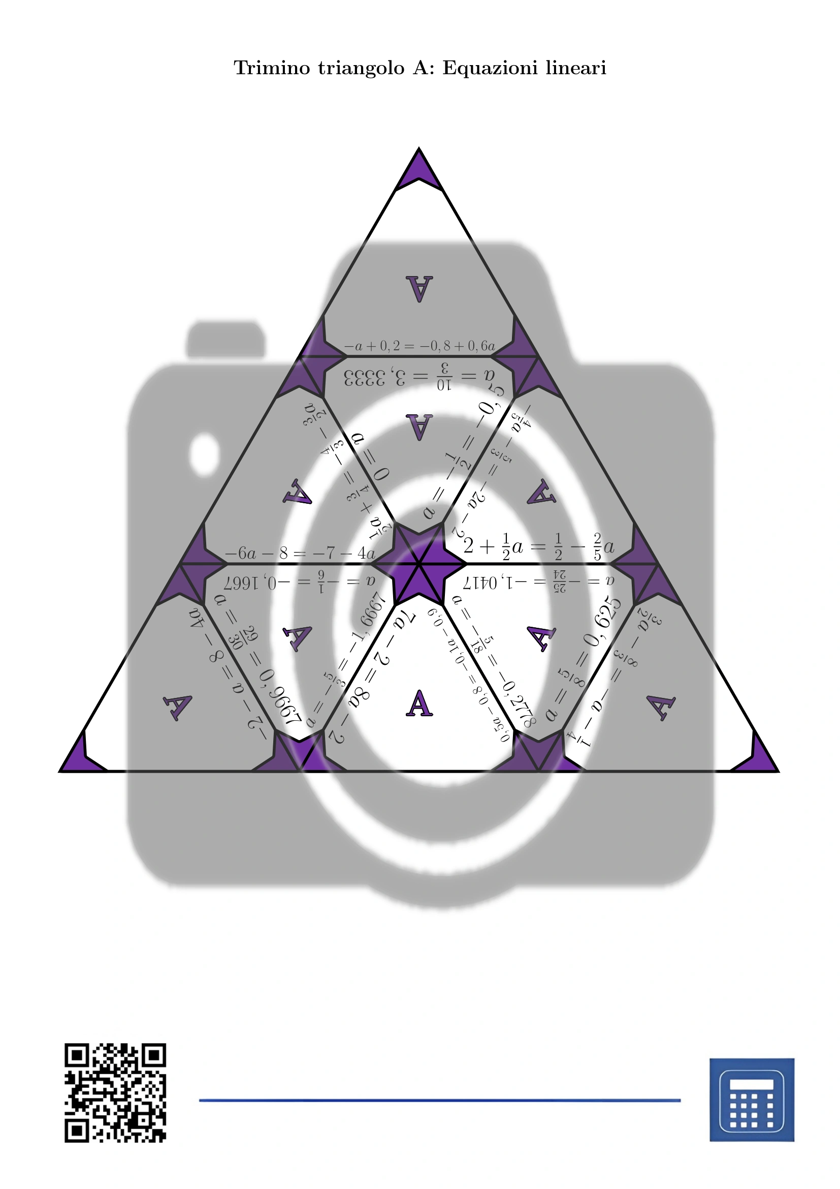 Trimino: Equazioni lineari - immagine 2