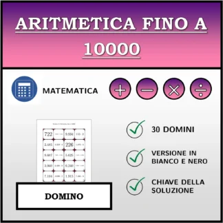 Domino: Aritmetica fino a 10000