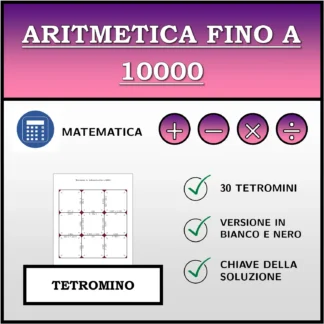 Tetramino: Aritmetica fino a 10000