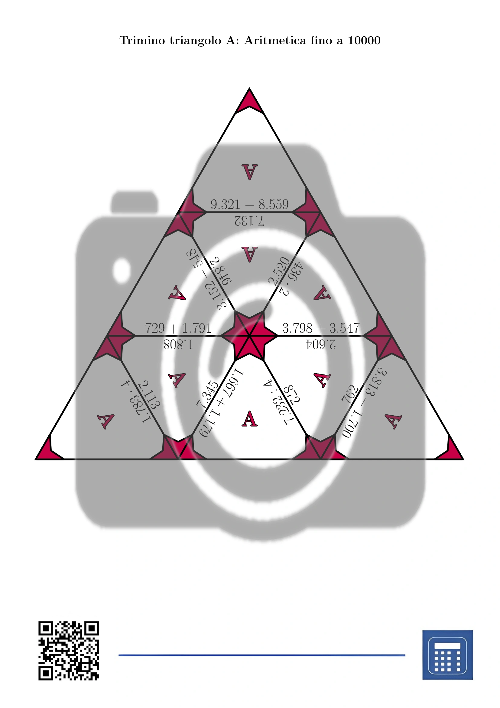 Trimino: Aritmetica fino a 10000 - immagine 2