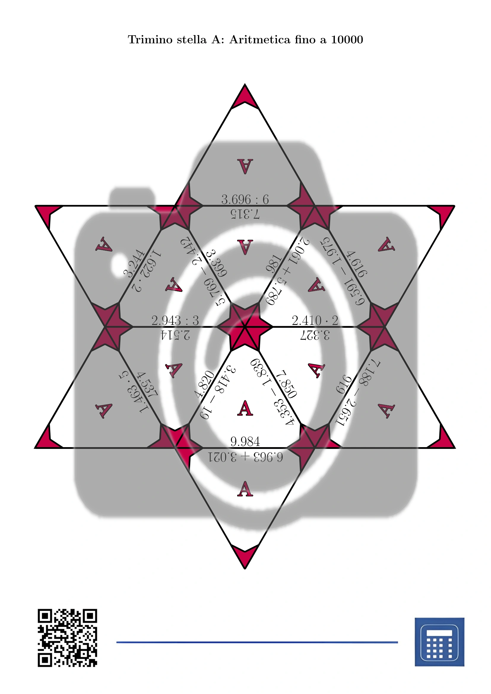 Trimino: Aritmetica fino a 10000 - immagine 4