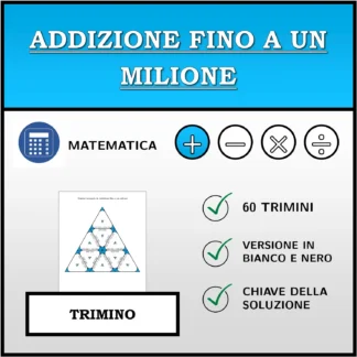 Trimino: Addizione fino a un milione