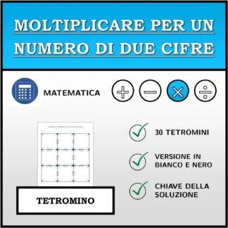 Tetramino: Moltiplicare per un numero di due cifre