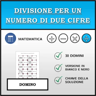 Domino: Divisione per un numero di due cifre