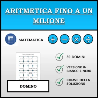 Domino: Aritmetica fino a un milione