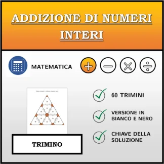 Trimino: Addizione di numeri interi