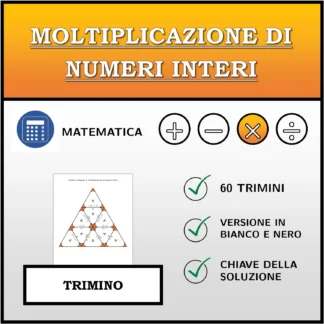 Trimino: Moltiplicazione di numeri interi