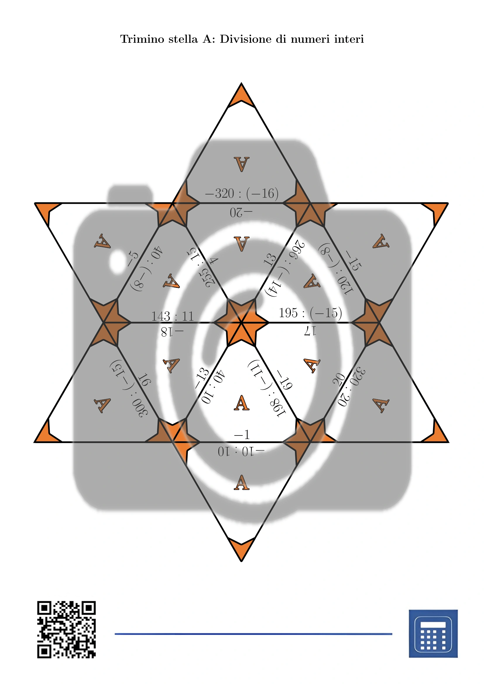 Trimino: Divisione di numeri interi - immagine 4