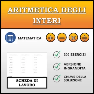 Scheda di lavoro: Aritmetica degli interi