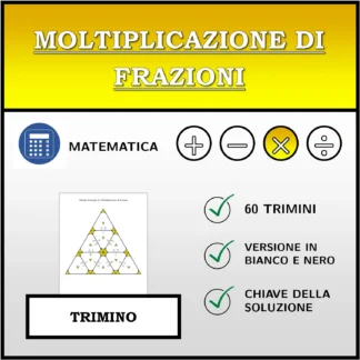 Trimino: Moltiplicazione di frazioni