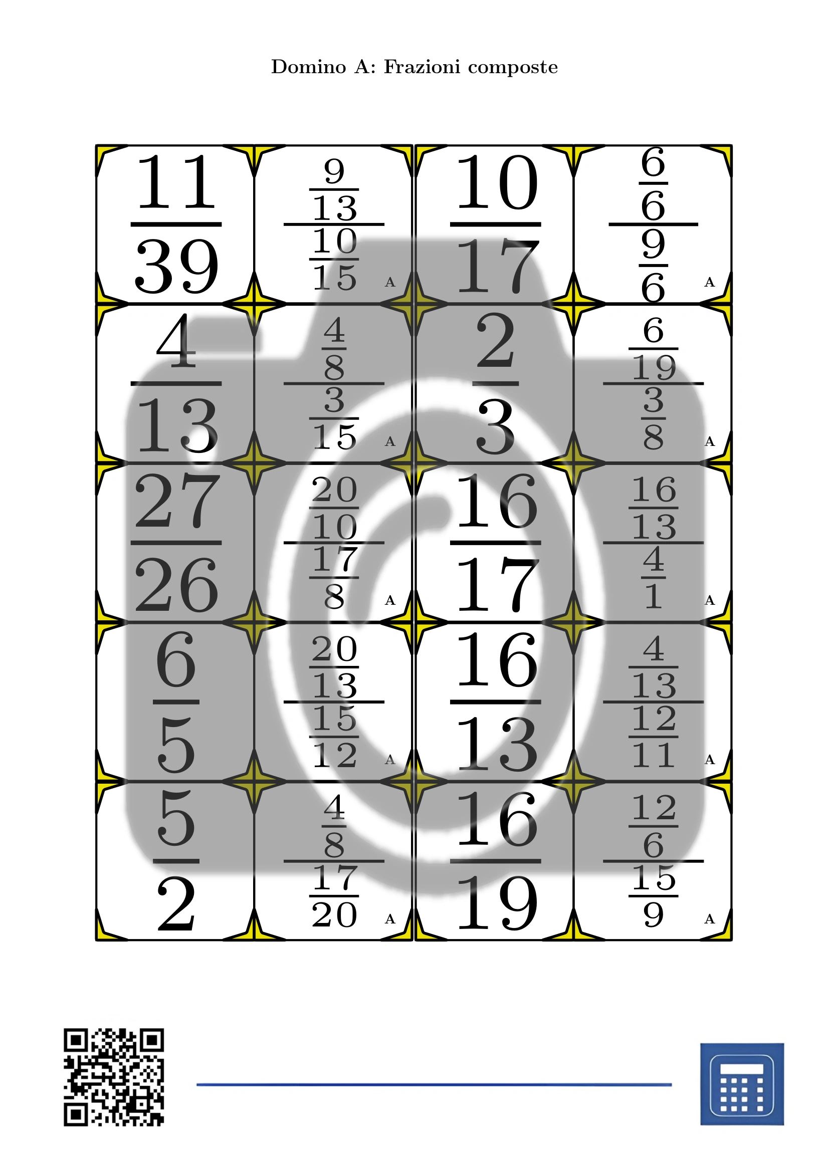 Domino: Frazioni composte - immagine 2
