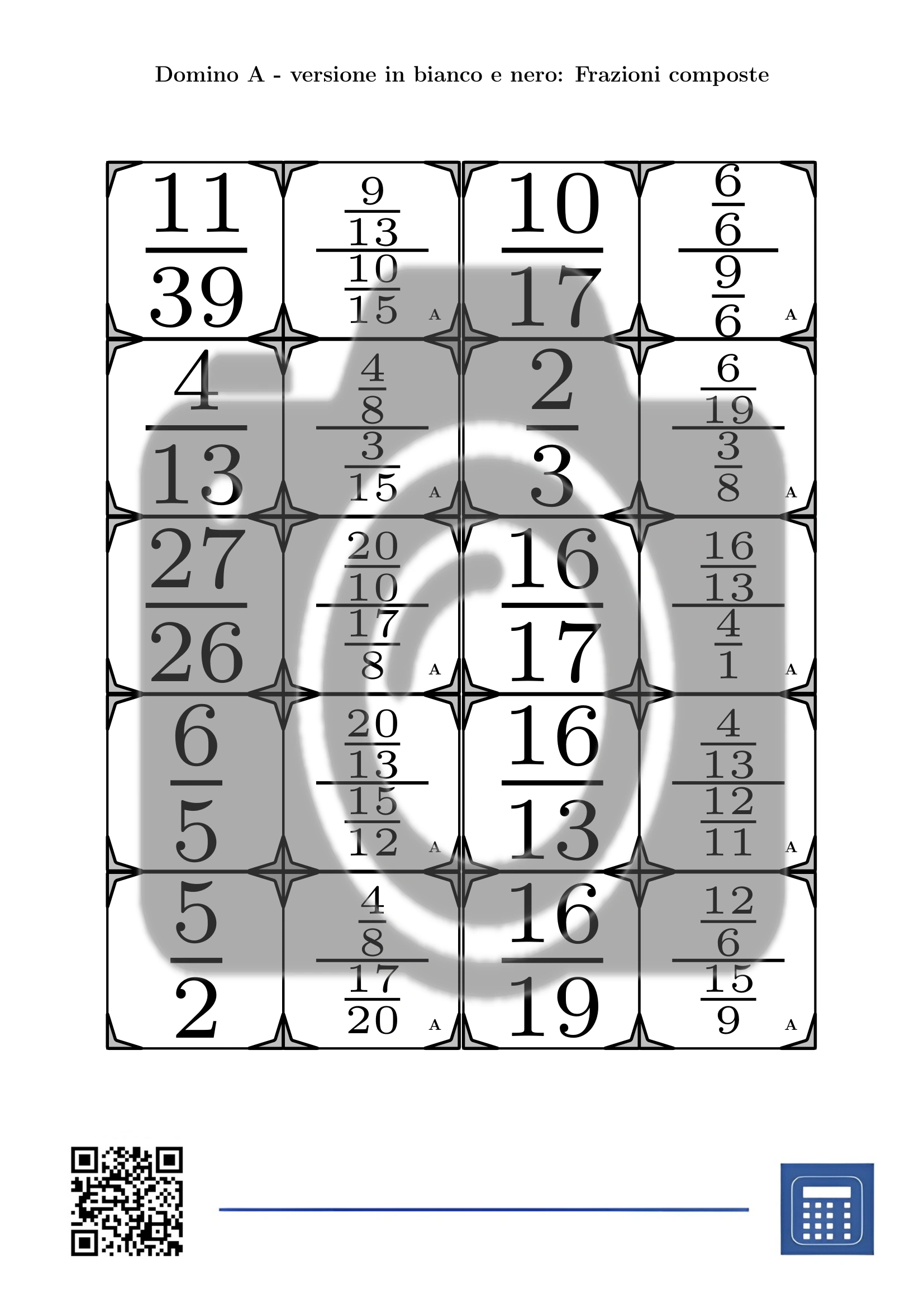 Domino: Frazioni composte - immagine 3