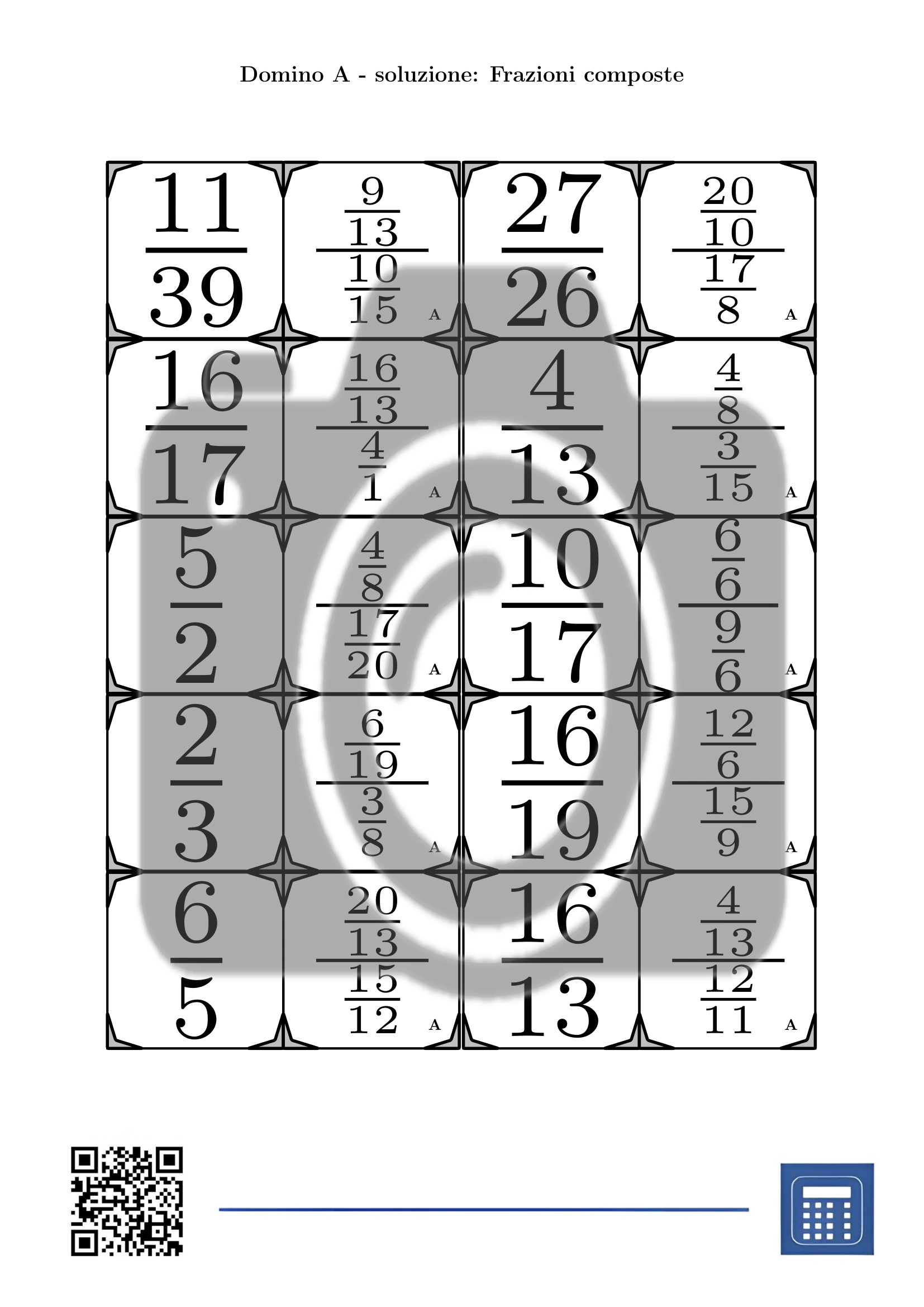 Domino: Frazioni composte - immagine 4