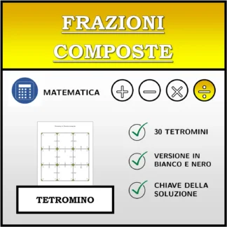 Tetramino: Frazioni composte