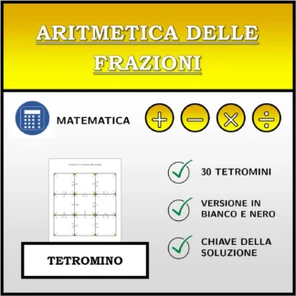 Tetramino: Aritmetica delle frazioni