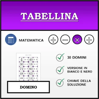 Domino: Tabellina