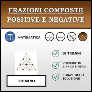 Trimino: Frazioni composte positive e negative
