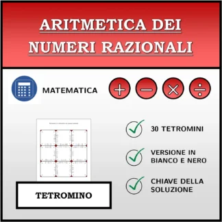 Tetramino: Aritmetica dei numeri razionali