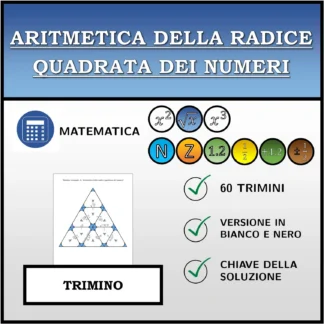 Trimino: Aritmetica della radice quadrata dei numeri